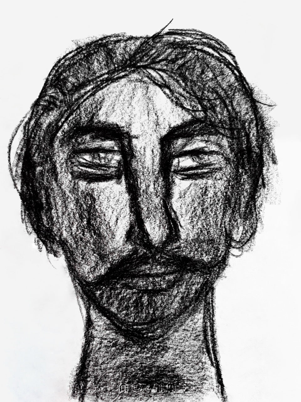 Charcoal Sketch - 15x20 cm
