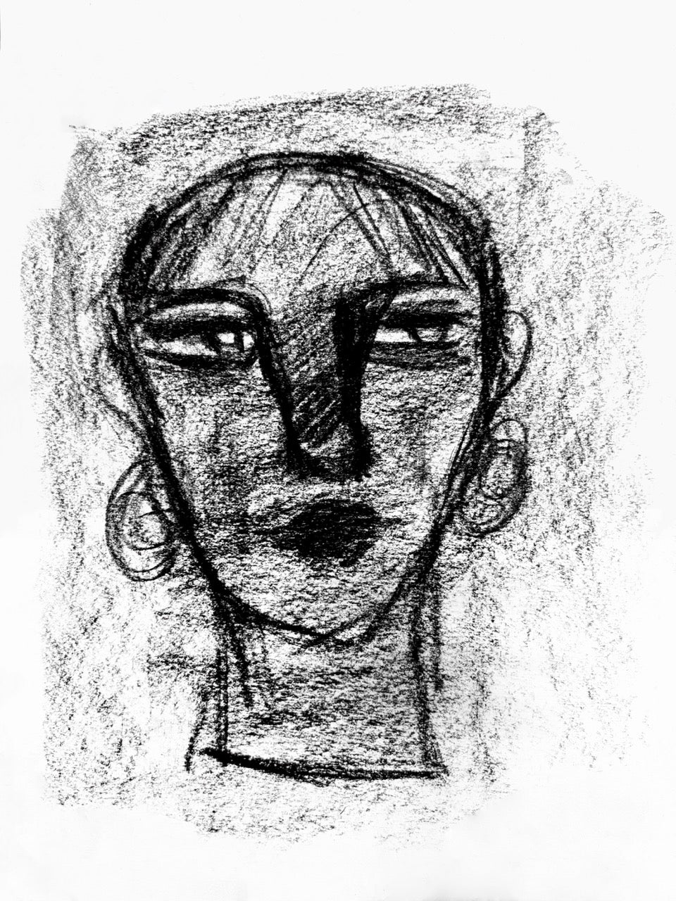 Charcoal Sketch - 20x30 cm