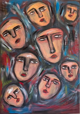 Untitled - 100x70 cm